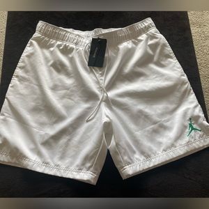 NWT Men’s Jordan Jumpman Poolside Shorts White Large